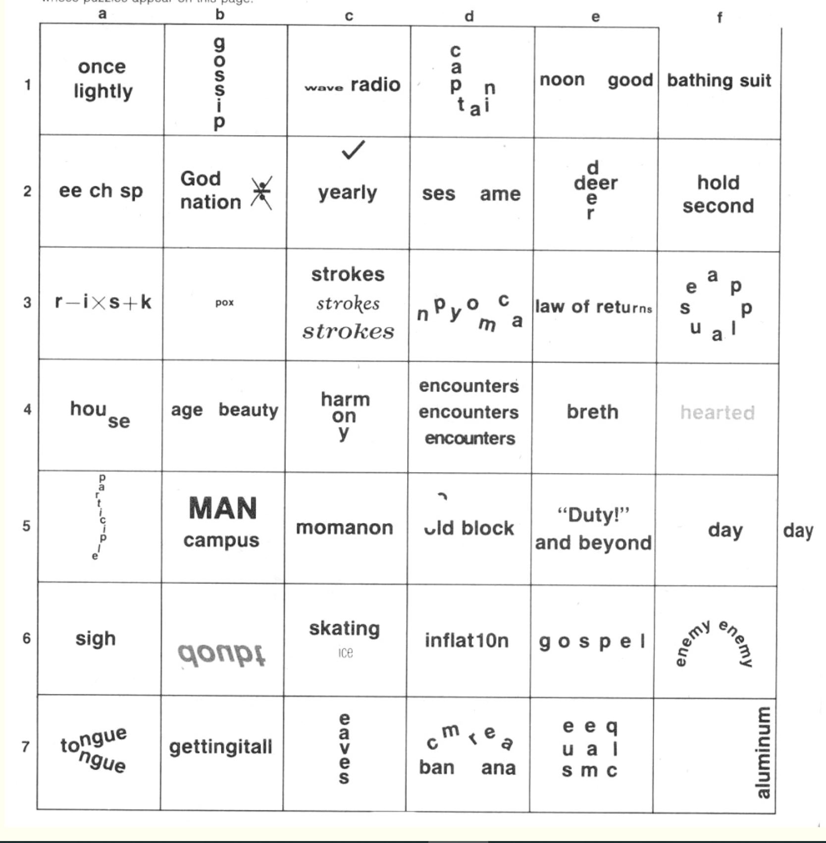 Weekend Puzzle... a little late