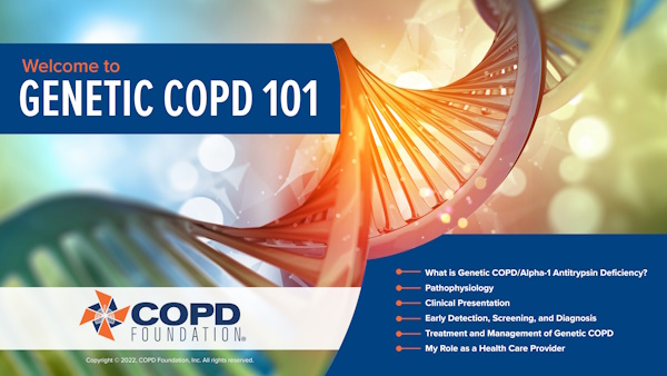 Genetic COPD e-course